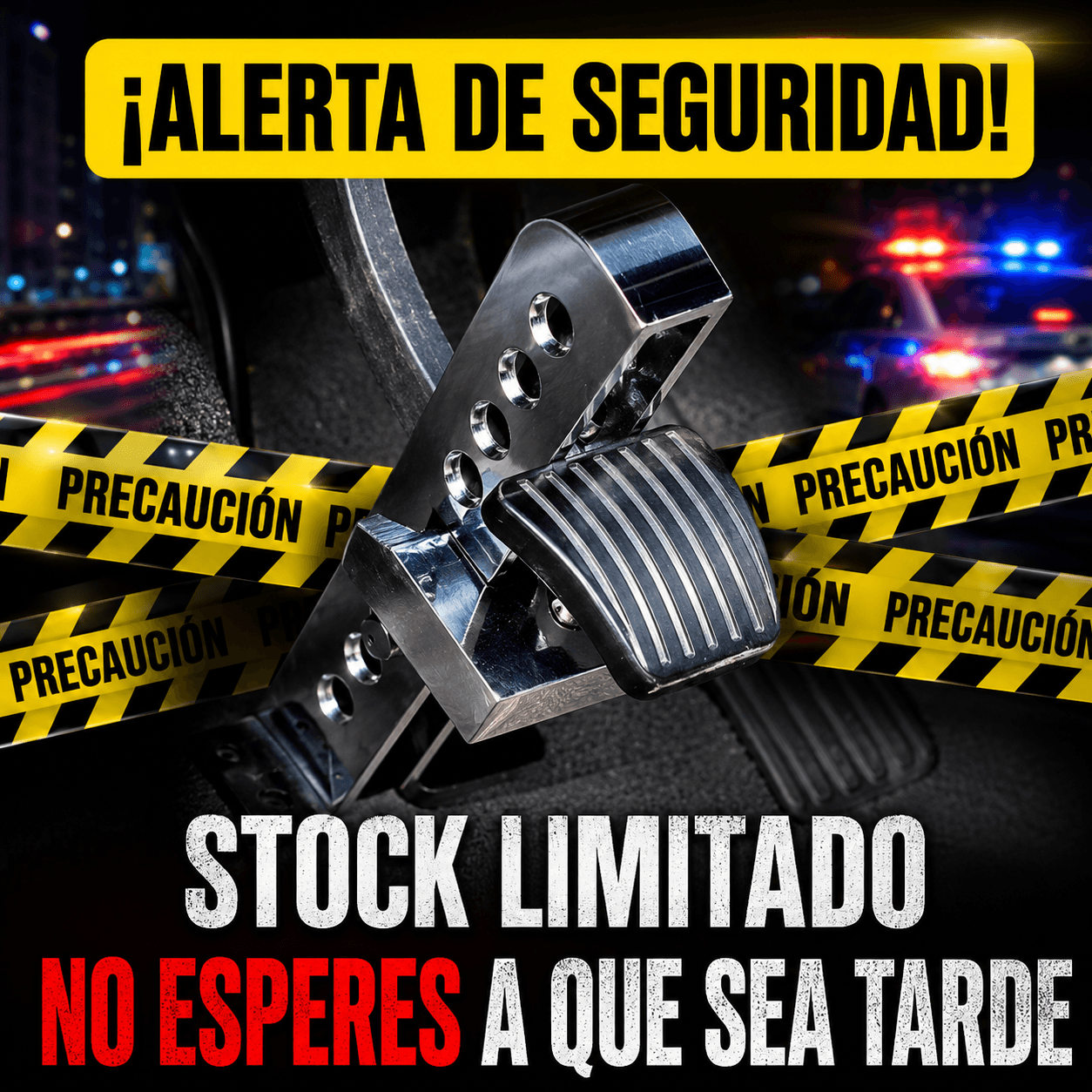 Traba Pedal de Carro